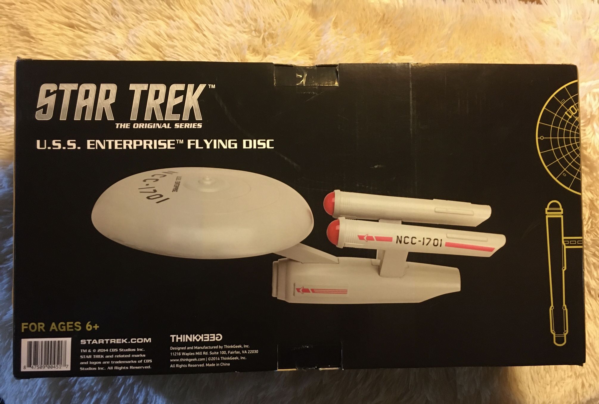 Star Trek Flying Disc