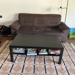 Sofa, Coffee Table, And Rug