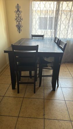 dinning set bench & 4  chairs