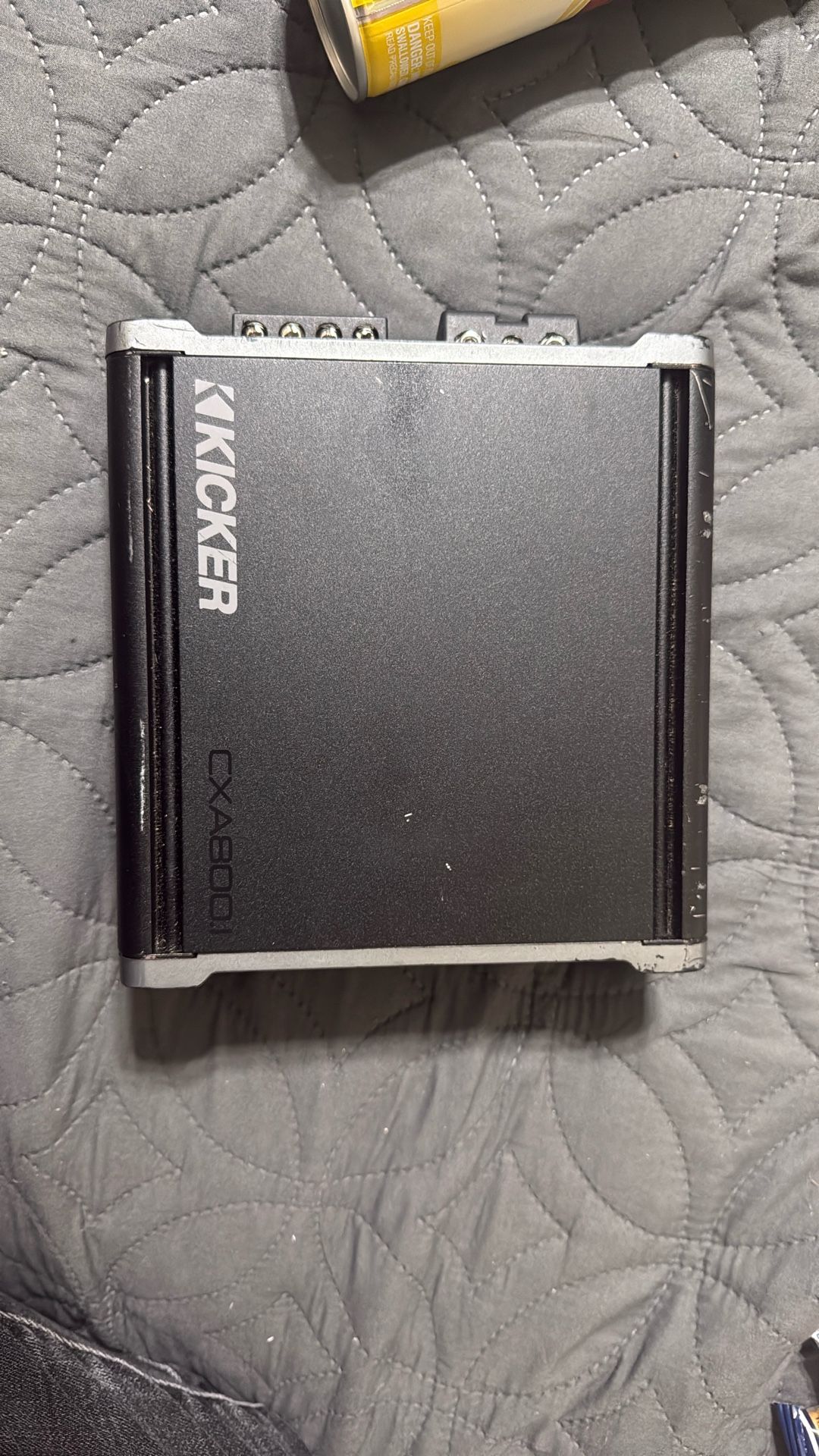 Kicker 46CXA8001 - 1600W Peak Mono Class D Car Audio Amplifier, CXA800.1 Sub-Amplifier