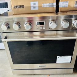 🔥🔥36” Thor Slide In Electric Range 