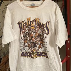 Vintage 1987-88 LA Lakers Championship Shirt