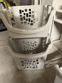 Laundry Bin Stackable 