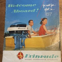 1957 Evinrude Outboard Brochure 