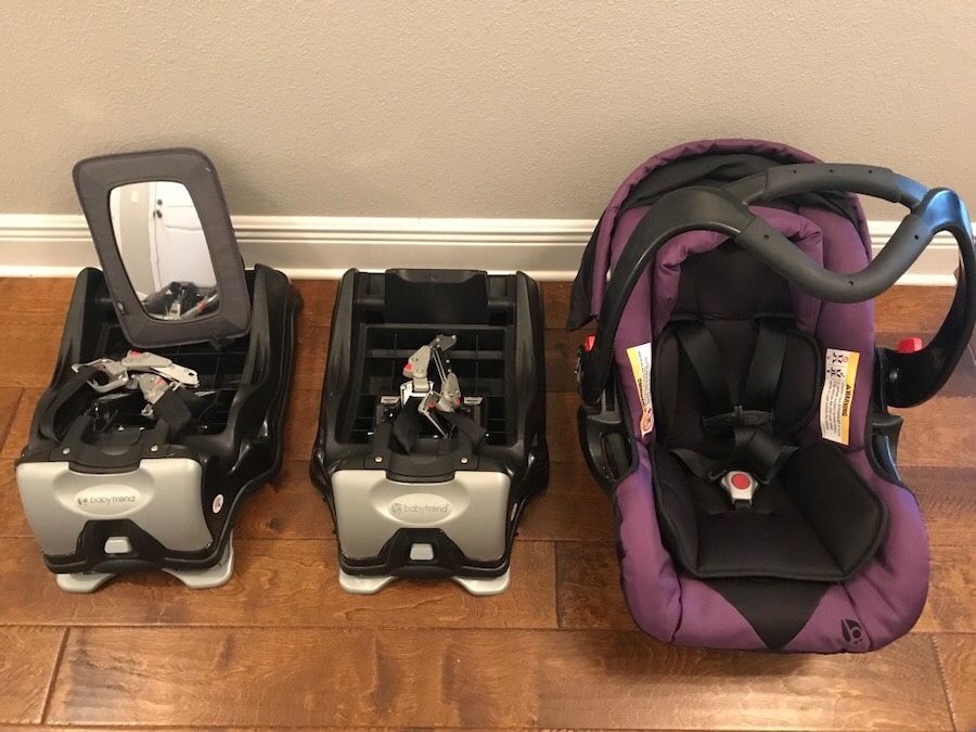 Baby trend car seat with two bases