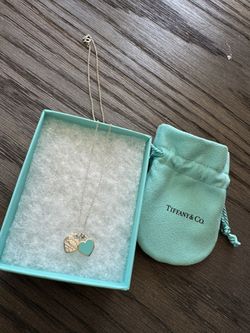 Tiffany&Co Return To Tiffany Blue Double Heart Tag Pendant