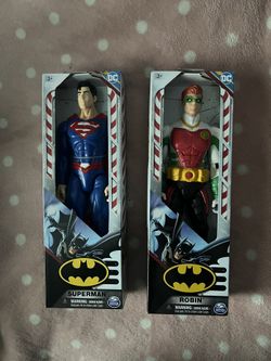 Superman & Robin Action Figures
