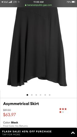 Banana Republic - Asymmetrical Skirt
