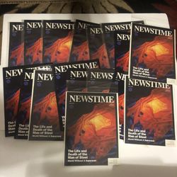 Lot Of 16 News Time Magazine / Superman 