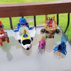 Imaginext Space Figures Lot and Vehicles