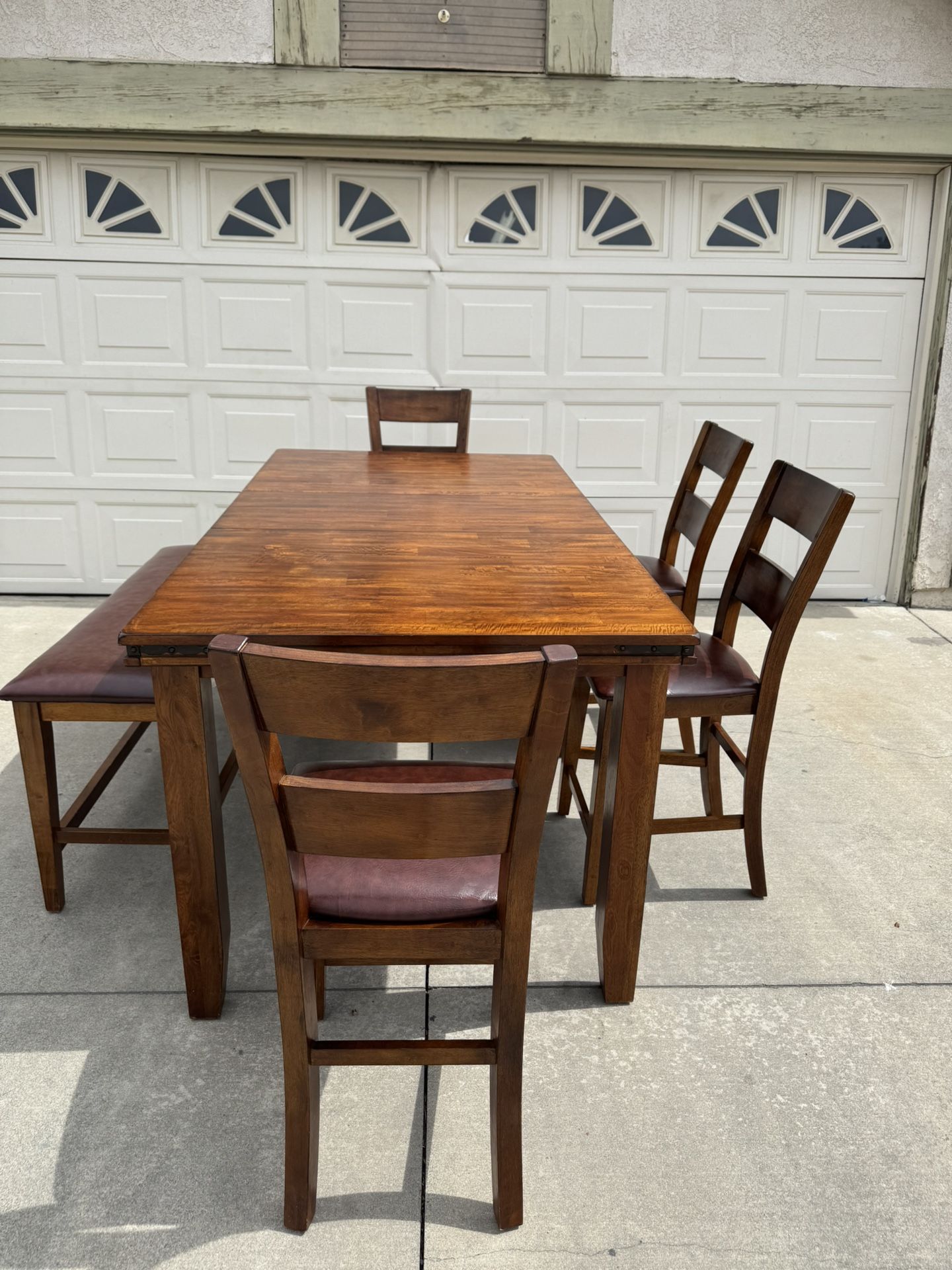 Dining Table With 4 Chairs And Bench 