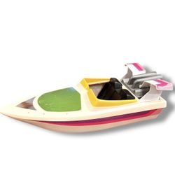Meritus Toy Barbie Doll Size Speedboat Boat 1985 Vintage Playscale