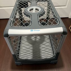 Diggs Revol Dog Crate With Snooz Pad - Medium