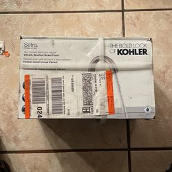 Kohler Setra Single Hole 2 Handle Monoblock Bathroom Faucet 