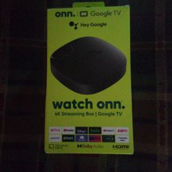 Onn. Google TV Streaming Device
