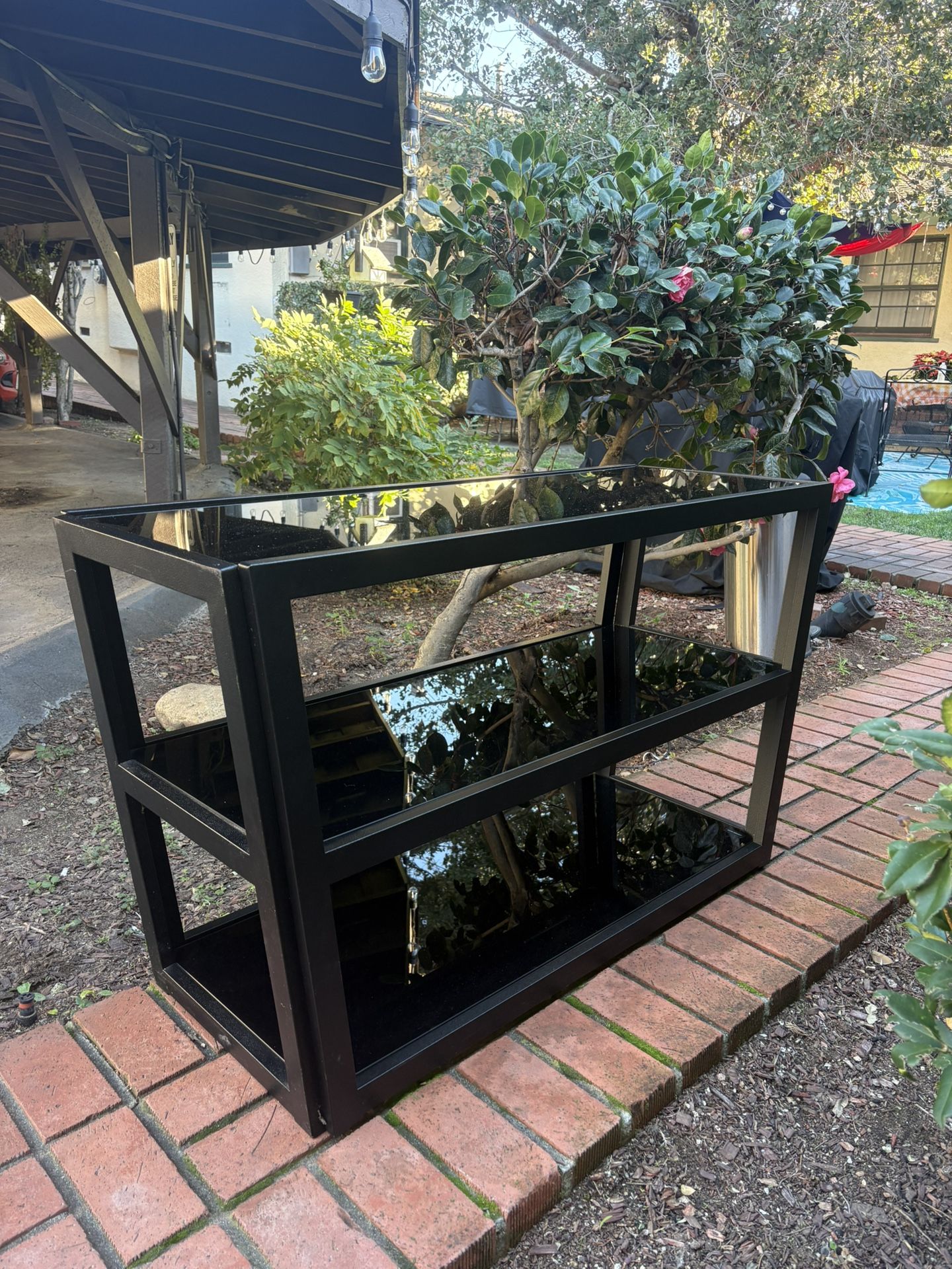 Medium Black Entertainment Center