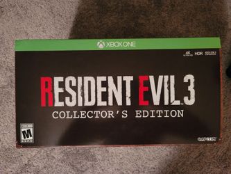 Resident Evil 3 Collectors Edition Brand New Never Opened