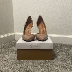 Jessica Simpson Nude Heels Size 6.5