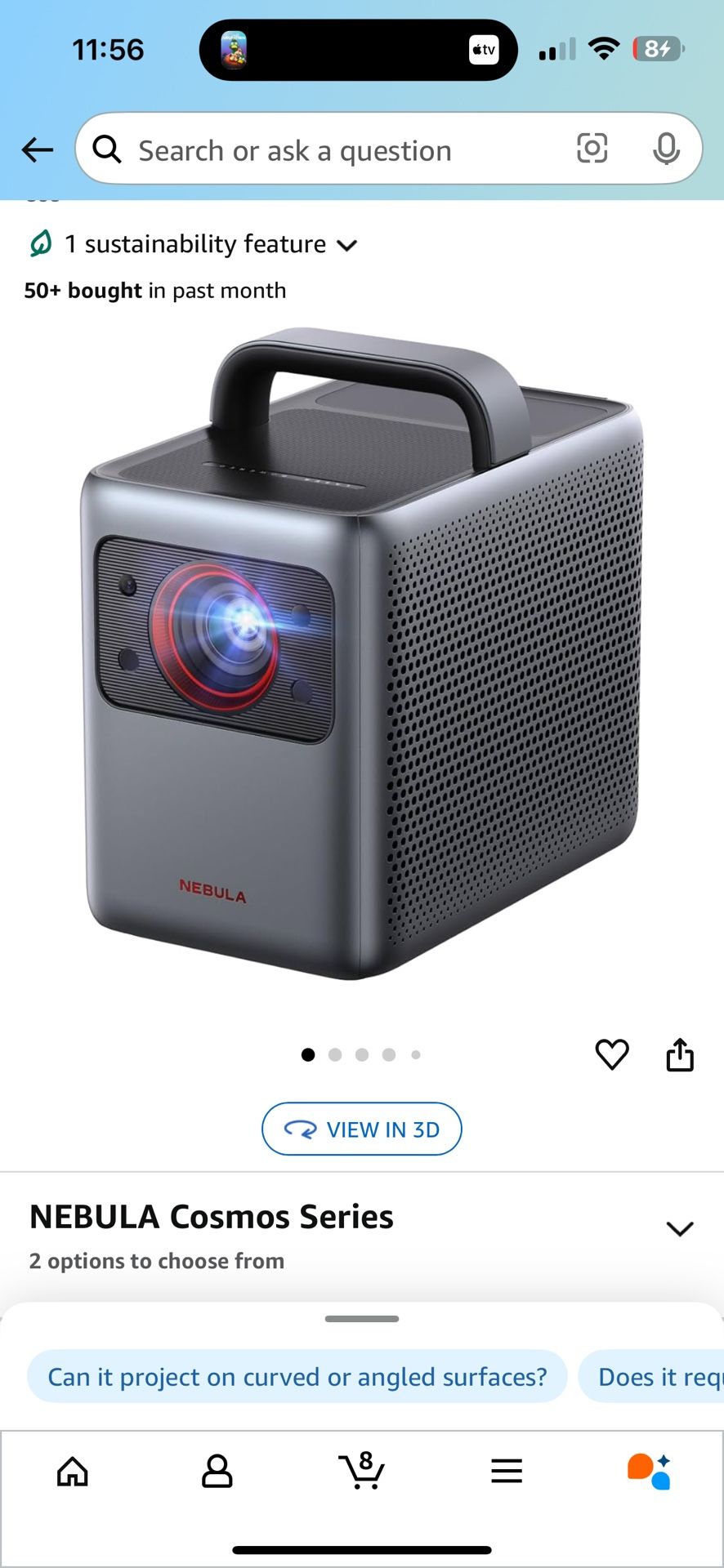 NEBULA Cosmos Laser 4K Projector