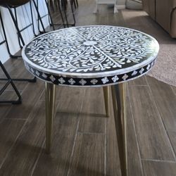 Mosaic Side Table 21" High, 16" Wide ($130 New)
