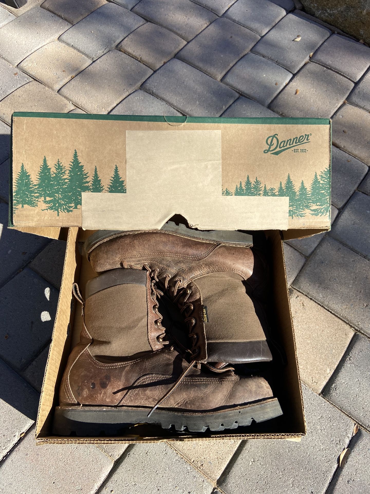 Danner Frontier 8" GTX 42500 Gore-Tex Work/Hunting Boots Mens Sz 12