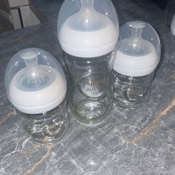 Philips Avent Glass Baby Bottles