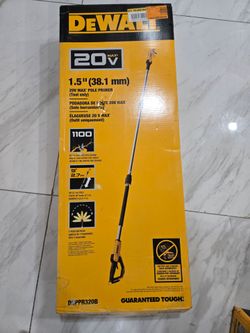 DeWALT 20-Volt MAX 1 -1/2 in. Capacity Cordless Battery Powered Pole Pruner (Tool Only)