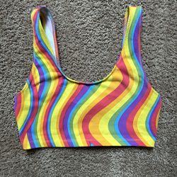 Levi's Pride Bikini Top/Bra Size Small LGBTQ