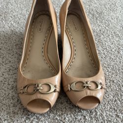 Coach Heels Sandals