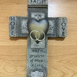 Faith Hope Love Cross