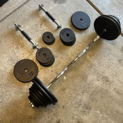 Standard Weights / Curl Bar / Dumbbells