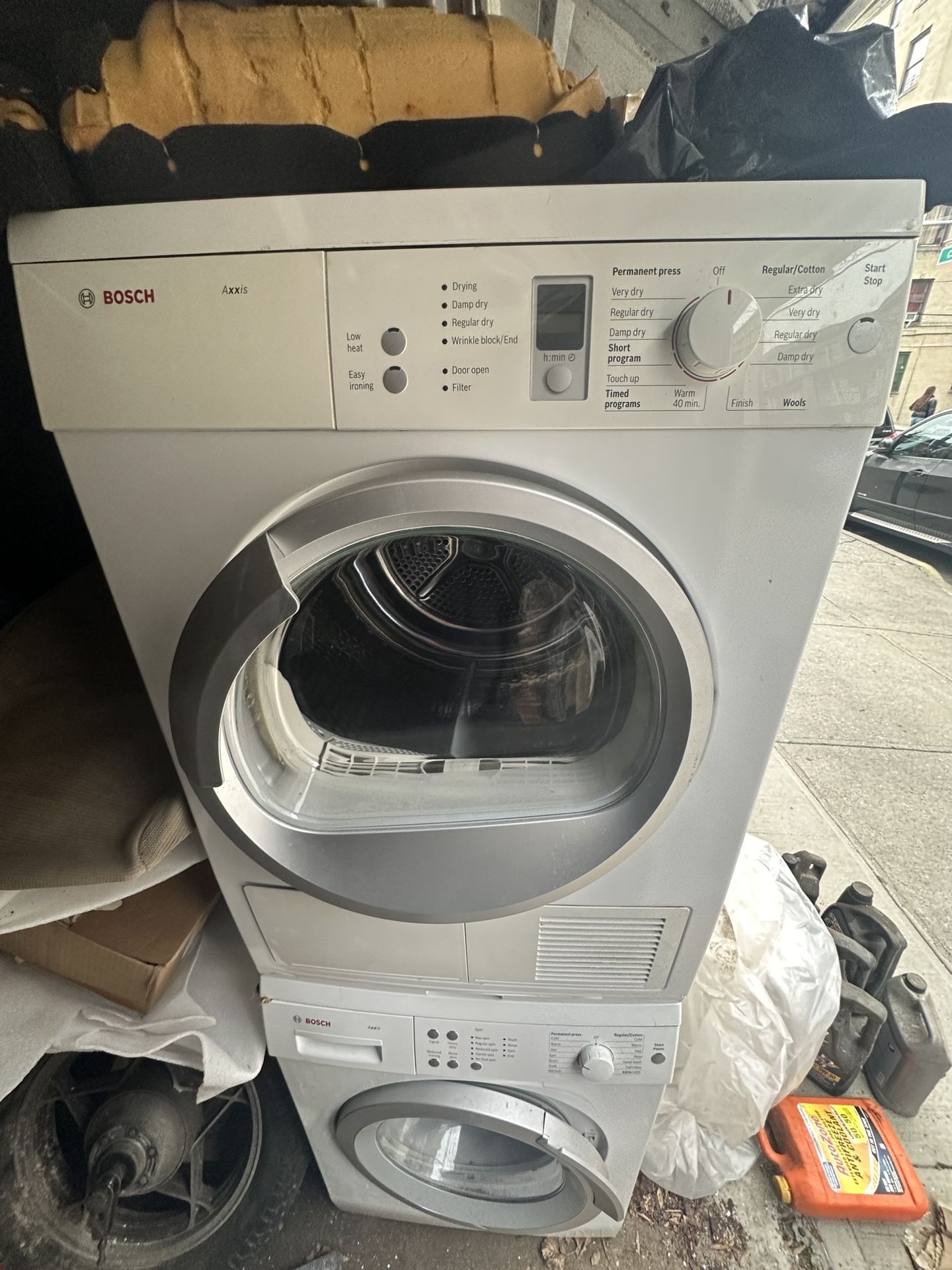 Bosch Assix Washer And Dryer 220V Set
