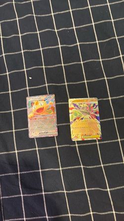 Two Pokémon cards