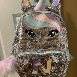 Unicorn Girls Justice Backpack And Lunch bag 