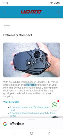 Bikee bolt on ebike kit