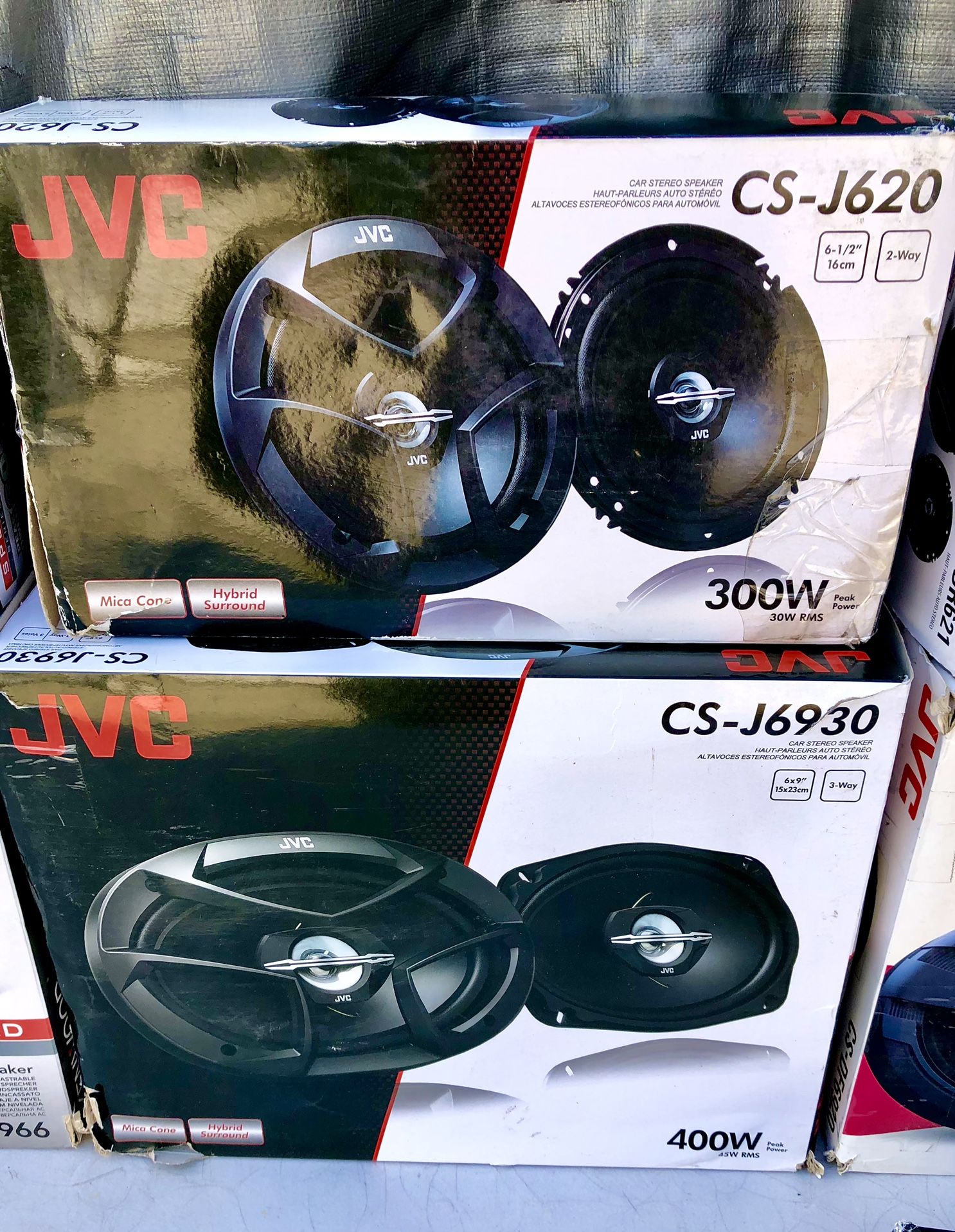 Jvc Car Audio Speakers New