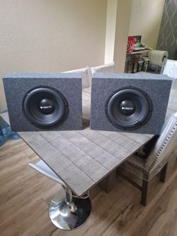 Orion 12" subs & Orion Amp in boxes