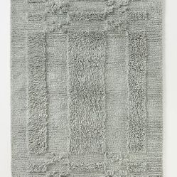 Brand new in Plastic! Anthropologie Blue Green 8 x 10 Ft Florine Hand-Tufted Wool Shag Sculpted Rug