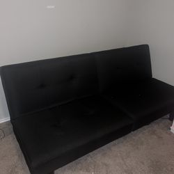 Twin Sized Black Futon