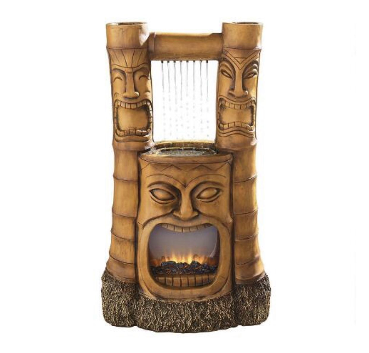 The God Of Fire & Water Outdoor Water Fountain (dt) M28