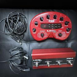 Line 6 pod with Footswitch