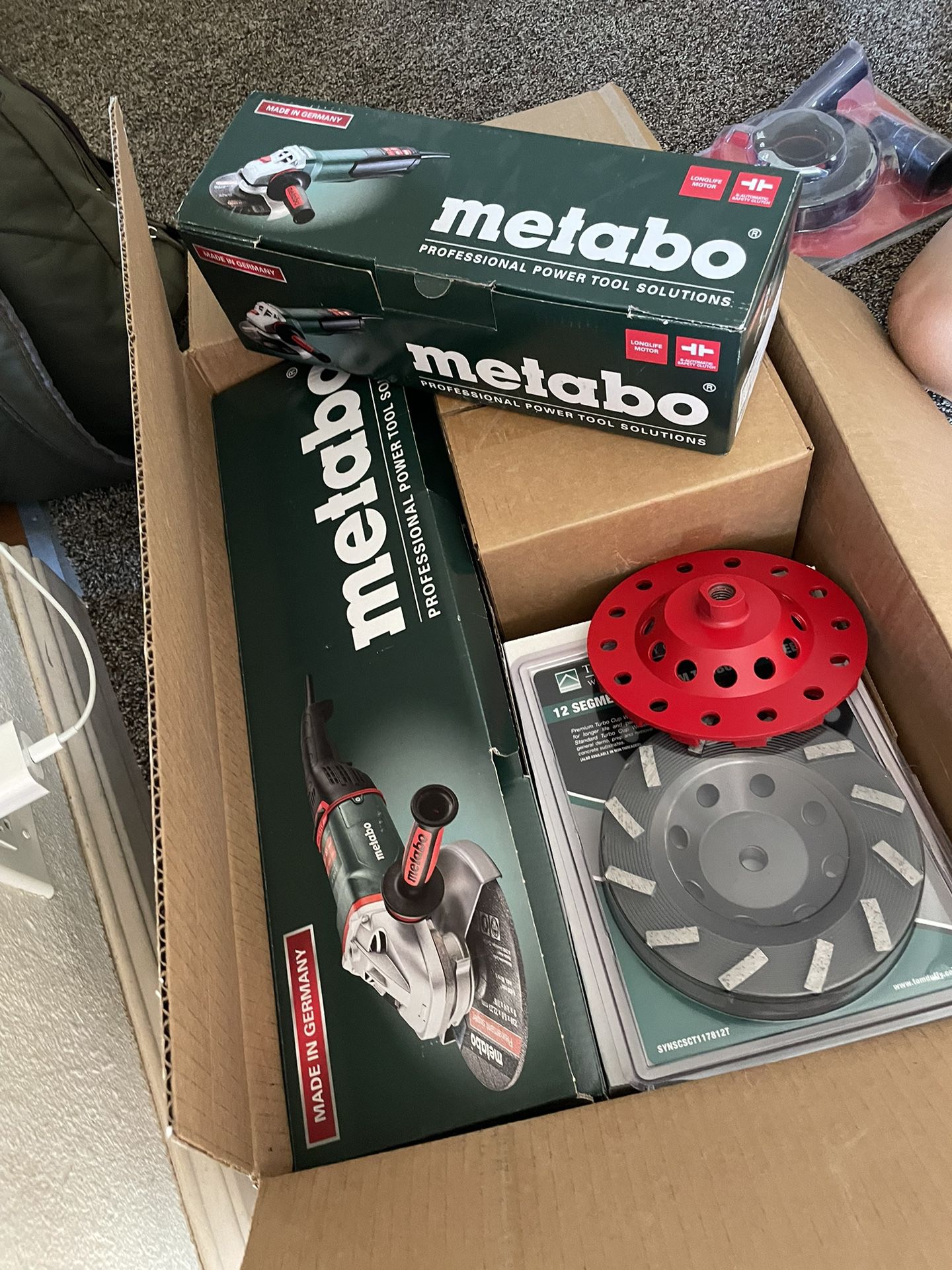 7 Inch Metabo And 5inch Metabo