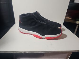 JORDANS SZ 13 MENS BRED SUEDES
