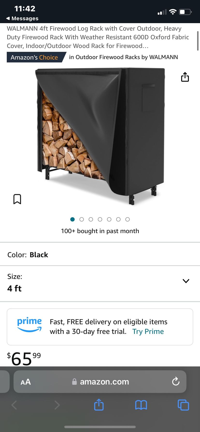 Firewood Log Stack 
