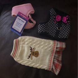 Small dog Harnesses And Dress!