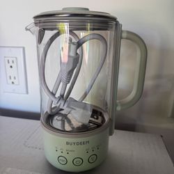 Buydeem Mini Multi-Functional Health Pot, Portable Electric Kettle 0.6L