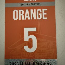 Miami Dolphins Vs Ravens Orange Parking