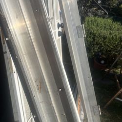 Used aluminum doorframe