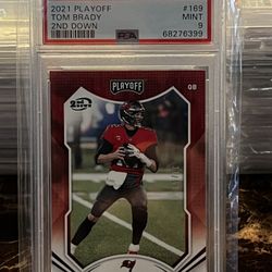 Tom Brady football card
