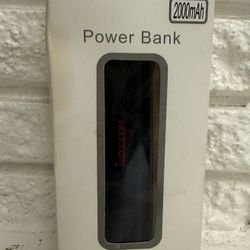2000mAh Power Bank Brand New With Box